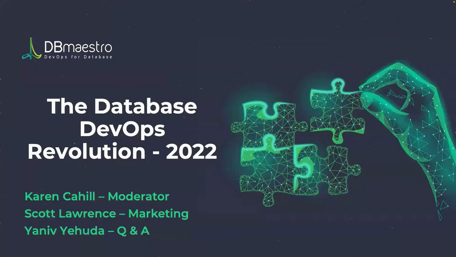 The Database DevOps Revolution - 2022  DBmaestro